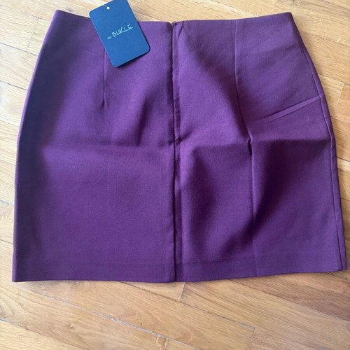 Bordeaux mini skirt new, unworn
