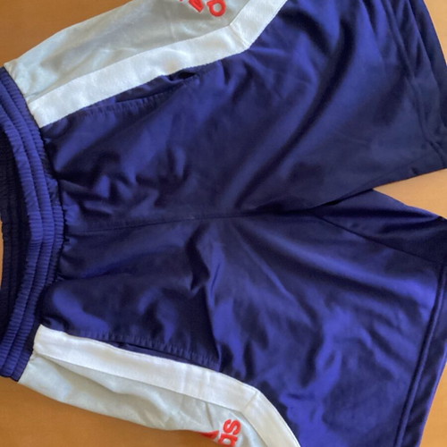 Adidas men's shorts new, size S, blue with pockets