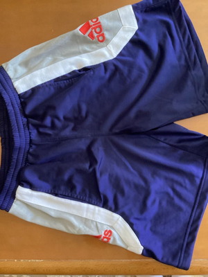 Ανδρικό σορτσάκι Adidas καινούργιο, μέγεθος S, μπλε με τσέπες