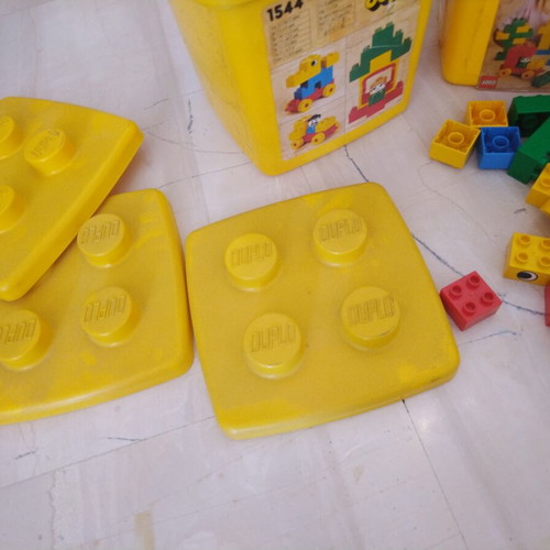 Lego Duplo vintage blocks used, 80s-90s