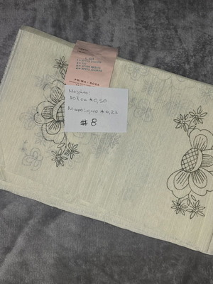 Embroidery canvas set of 3 pieces new, fine fabric