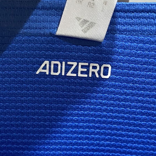 Adidas Adizero Running Long Sleeve Top, blue, size M