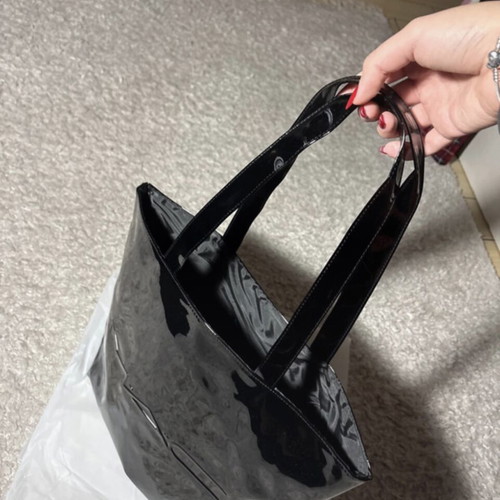 Mac shoulder bag new, black with large storage space