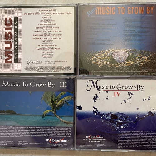 Amway 4 CD Music to Grow By collection