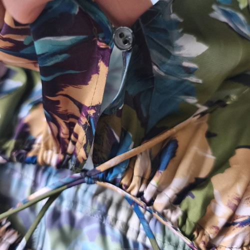 Zara floral satin jumpsuit size S like new