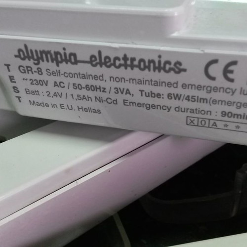 Olympia Electronics safety lights used, pack of 9 pieces