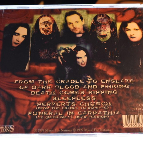 Cradle Of Filth From The Cradle To Enslave E.P. CD used, metal