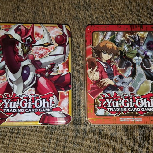 Yugioh empty tins like new