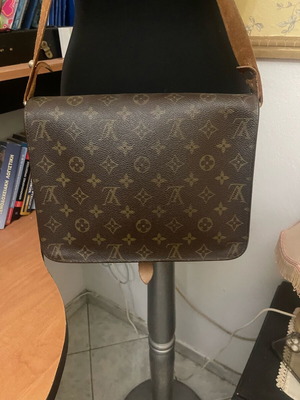 Auth LOUIS VUITTON Cartouchiere monogram Shoulder Bag