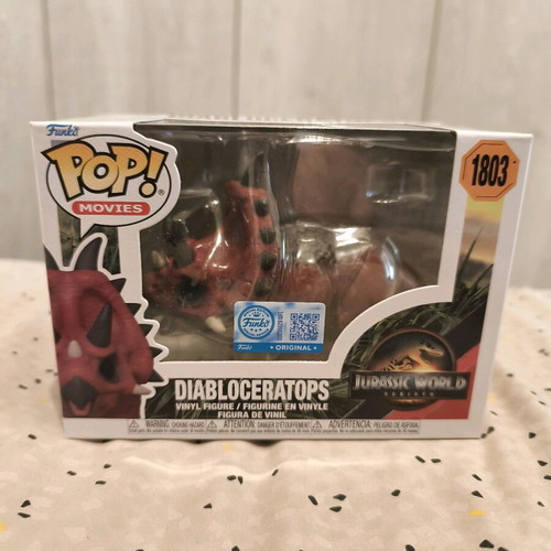 Funko Pop Diabloceratops new with free protector