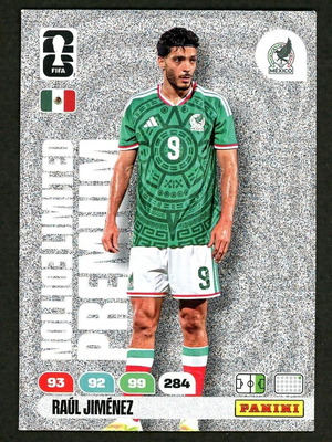 2026 Panini World Cup Adrenalyn XL Limited Edition Premium Jimenez σαν καινούργιο