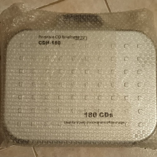 Set of 10 HIPCE cases for 180 CDs each like new