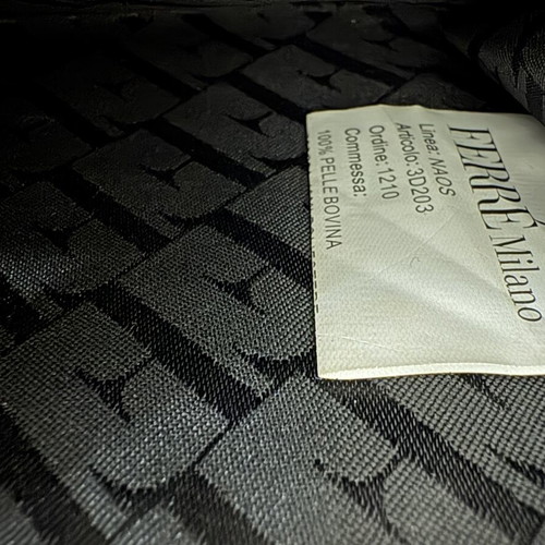 Ferre Milano wallet used, black, very good condition