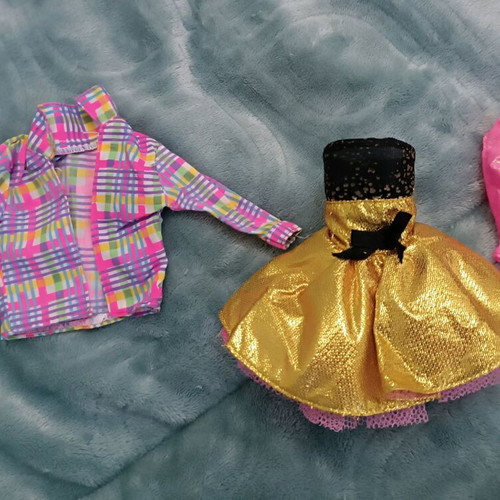 Barbie and Sindy clothes used, pack of 3 pieces