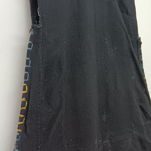 Traditional collectible wool folk art dress used