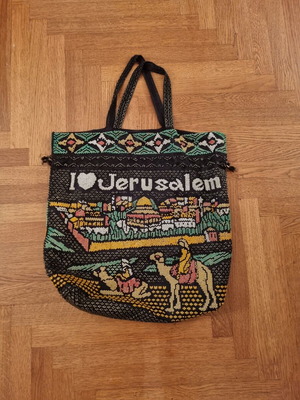 Jerusalem bag handmade like new with beads