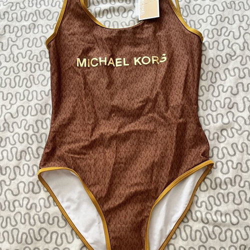 Michael Kors swim suit brand new, size 152-158 cm, beige and brown
