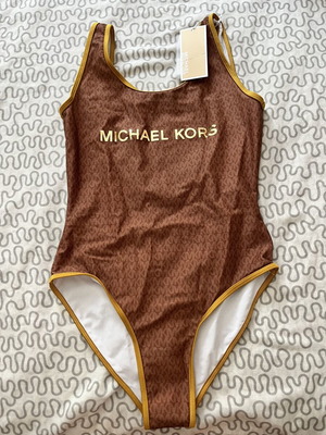Michael Kors swim suit brand new, size 152-158 cm, beige and brown