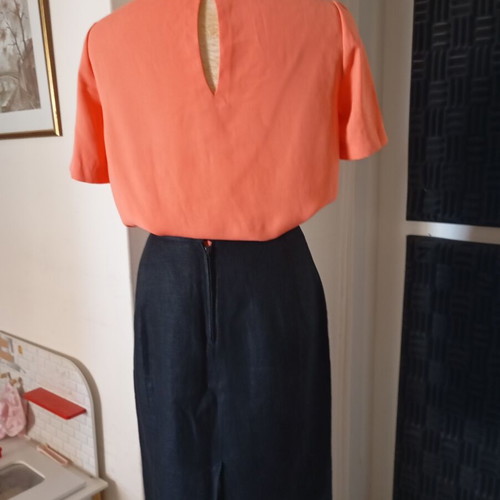 Massimo Dutti women's blouse size M, peach color