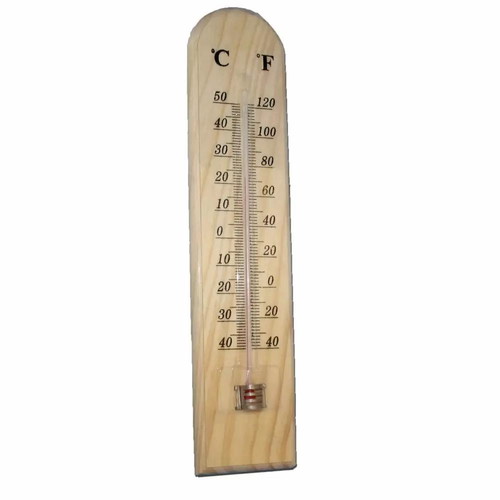 Wooden thermometer new