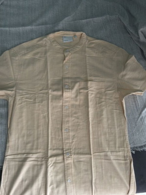 Asos short-sleeve shirt beige size M like new