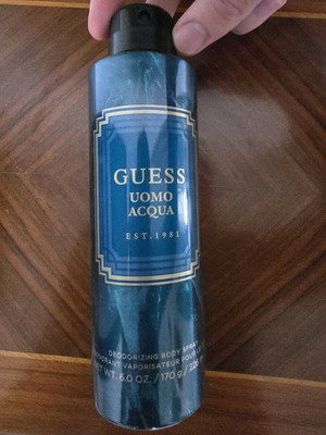 Guess Uomo Acqua 226mL spray and Perry Ellis Reserve 78g stick men's deodorants new