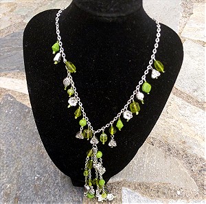 Mkm green necklace Ireland style