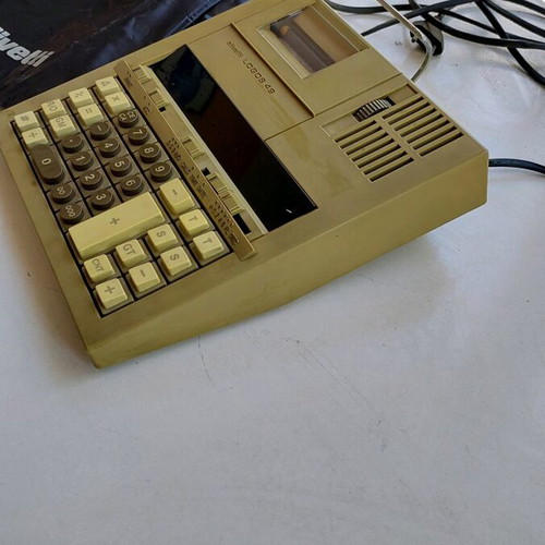 Olivetti Logos 49 calculator like new vintage with printer