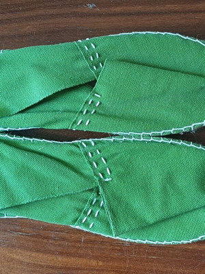 Viguera canvas espadrilles handmade new size 40 green