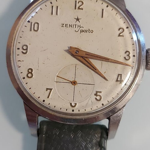 Zenith Sporto 1954 men's mechanical watch, 34mm