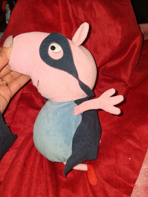 George Pig plush toy slightly used