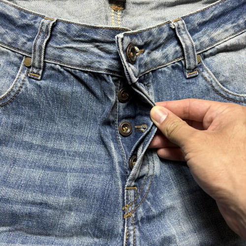 Staff Jeans and Co Baggy Mena Knee Jort M-L like new, blue