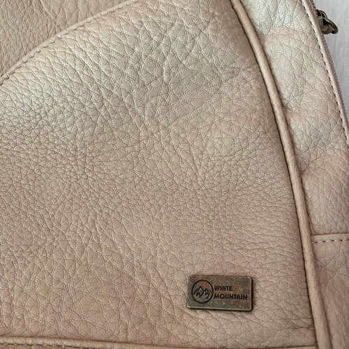 Backpack beige shoulder bag like new White Mountain