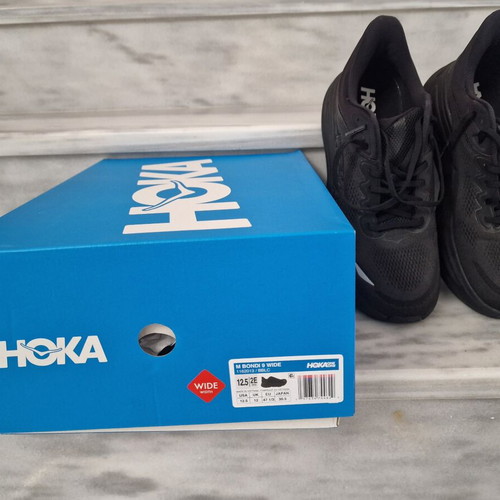 Hoka Bondi 9 wide running shoes, size 47 1/3