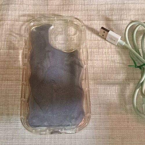 Art Gallery Romantic iPhone 15-2HL case set with USB cable new