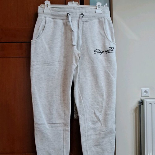 Admiral women's sweatpants like new, white and gray, size M