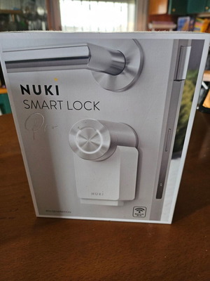 Nuki Ηλεκτρονική Κλειδαριά Smart Lock Pro 4ης Γενιάς Λευκό Καινούργιο