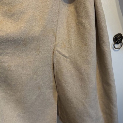 Wool coat used, beige, size S/M