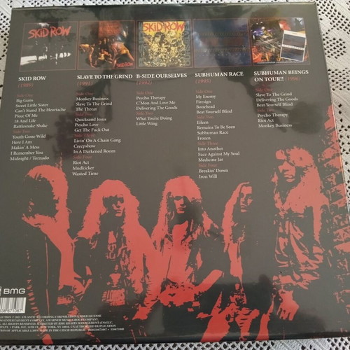 Skid Row The Atlantic Years vinyl box set new, rock