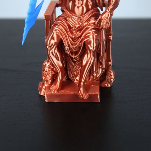 Zeus Metallica Edition statue new, decorative art piece