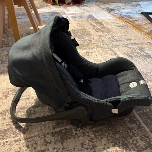 Inglesina Trilogy baby stroller used with accessories