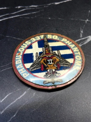 Συλλεκτικό patch Πολεμικής Αεροπορίας 337 SQ Phantom