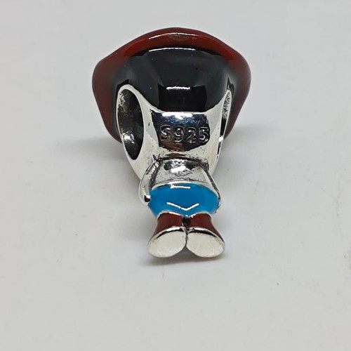 Disney Pixar Toy Story Woody Silver Charm bead like new