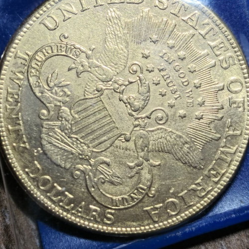 Gold Double Eagle Liberty Head $20 1898-S coin new