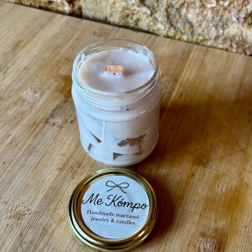 Scented Candle Chrysi Stigmi new with wooden wick