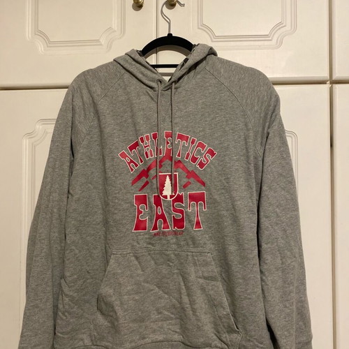 Gray Hoodie / Sweater “Athletic East” size medium like new
