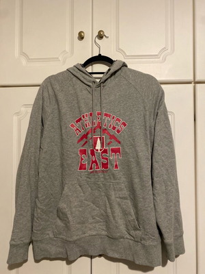 Gray Hoodie / Sweater “Athletic East” size medium like new