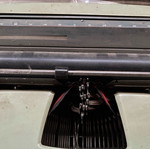 Remington typewriter used