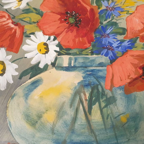 Painting by Hungarian artist Mayer B used