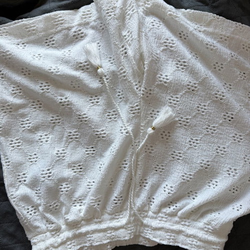 Shorts white, new, suitable over swimwear